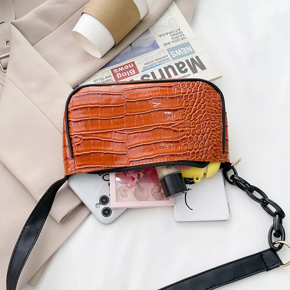 All-Match Fashion Soft PU Leather Alligator Pattern Shoulder Bags Zipper Classic Ladies Luxury Designer Solid Color Underarm
All-Match Fashion Soft PU Leather Alligator Pattern Shoulder Bags Zipper Classic Ladies Luxury Designer Solid Color Underarm