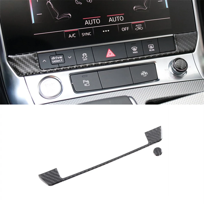 Car Carbon Fiber Center Console Warning Light Frame Decoration For Audi A6 C8 2019 Automotive Interior Accessories
Car Carbon Fiber Center Console Warning Light Frame Decoration For Audi A6 C8 2019 Automotive Interior Accessories