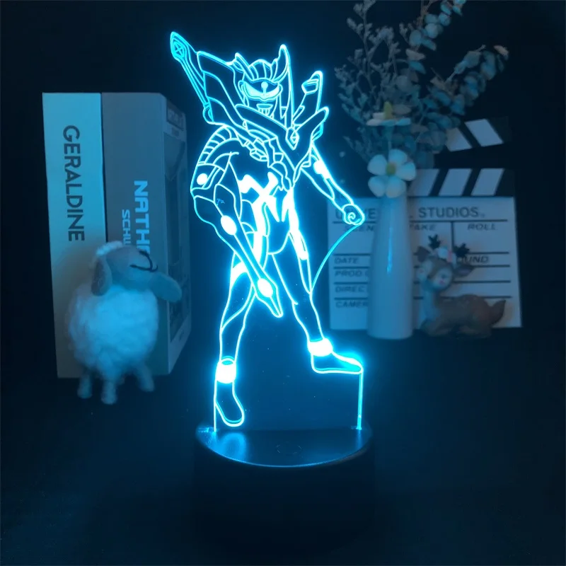 Ультрамен нулевой японский аниме Манга на батарейках 3D светильник Bluetooth управление для яркой базовой смены цвета детский стол
Ультрамен нулевой японский аниме Манга на батарейках 3D светильник Bluetooth управление для яркой базовой смены цвета детский стол