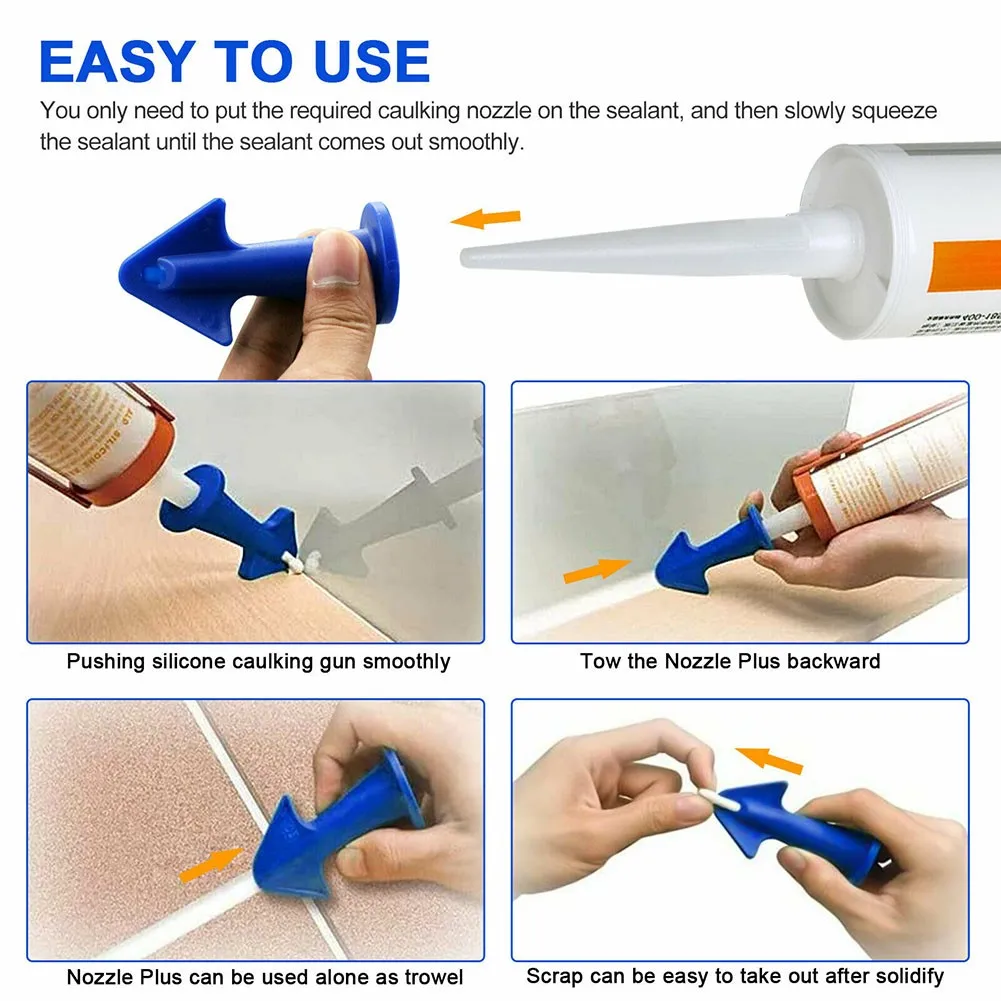 6PCS/Set Silicone Caulking Finisher Nozzle Spatulas Filler Spreader Tool Kits Sealant Nozzle Caulking Epoxy Piston Nozzle
6PCS/Set Silicone Caulking Finisher Nozzle Spatulas Filler Spreader Tool Kits Sealant Nozzle Caulking Epoxy Piston Nozzle