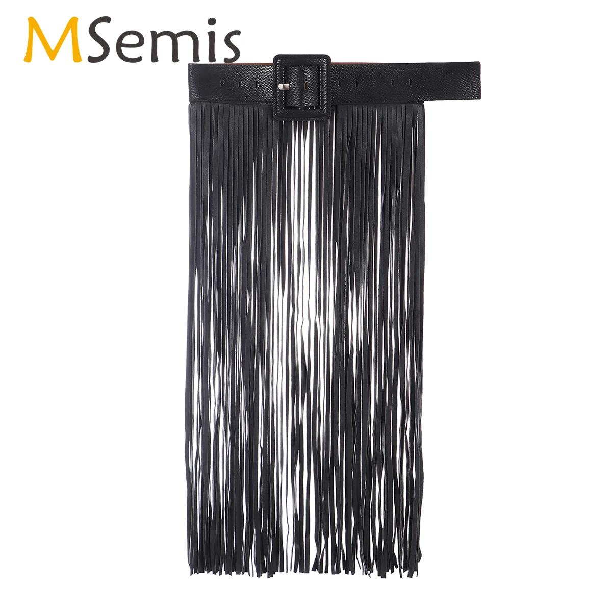 Women Long Fringe Waist Belt Sexy PU Leather Waist Belt Skirt Punk Retro Wild Snakeskin Girdle with Buckle Clubwear Rave Costume
Women Long Fringe Waist Belt Sexy PU Leather Waist Belt Skirt Punk Retro Wild Snakeskin Girdle with Buckle Clubwear Rave Costume