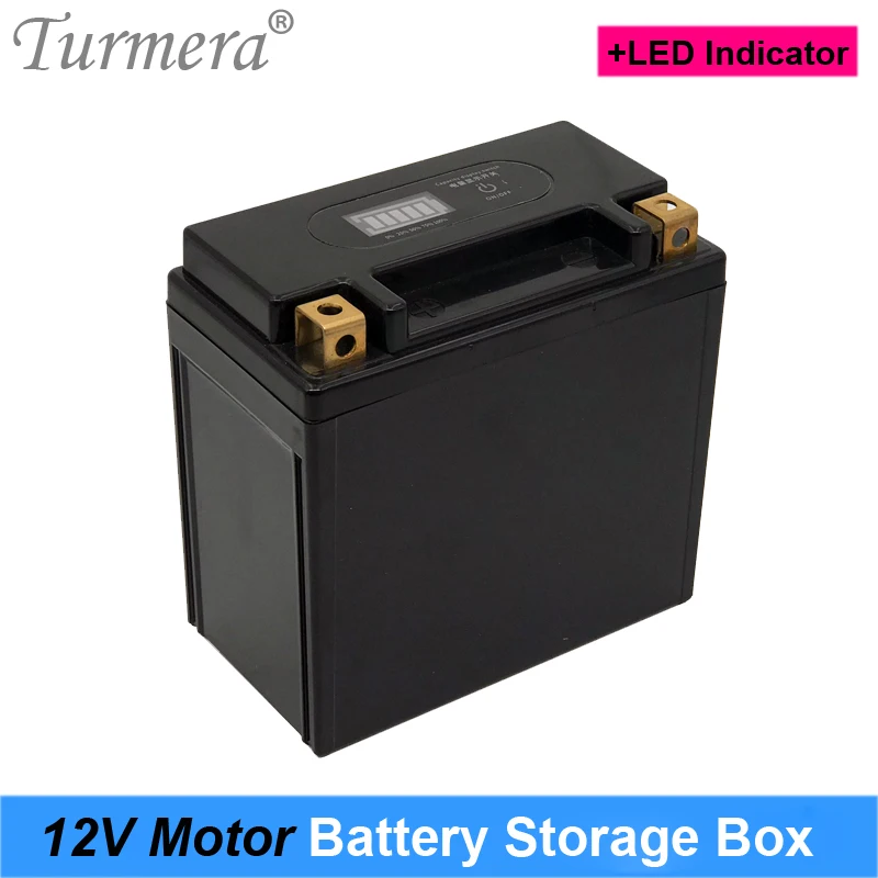 Turmera 12V 24V Battery Storage Box Empty Shell with Indicator for 12Ah to 30Ah Motorcycle Battery or Uninterrupted Power Supply
Turmera 12V 24V Battery Storage Box Empty Shell with Indicator for 12Ah to 30Ah Motorcycle Battery or Uninterrupted Power Supply