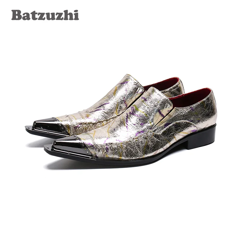 Batzuzhi Japanese Style Men Shoes Formal Dress Shoes Pointed Metal Tip Oxfords Wedding Shoes Men Business sepatu pria, Big 46
Batzuzhi Japanese Style Men Shoes Formal Dress Shoes Pointed Metal Tip Oxfords Wedding Shoes Men Business sepatu pria, Big 46