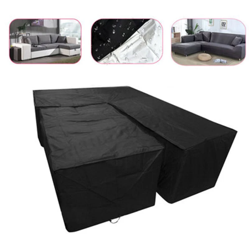Furniture Dust Cover Outdoor Table Cover L Shape Corner Furniture Cover Garden Patio Rattan Sofa Waterproof Protective Covers
Furniture Dust Cover Outdoor Table Cover L Shape Corner Furniture Cover Garden Patio Rattan Sofa Waterproof Protective Covers