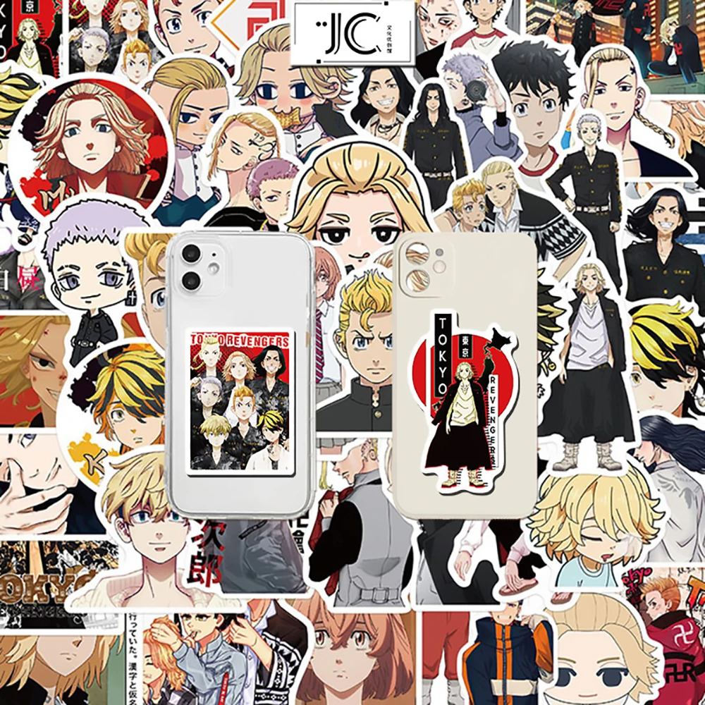 50Pcs Nonton Tokyo Revengers Japanese Anime Sendo Hanagaki Takemi Yamamoto Takuya Waterproof Laptop Notebook Luggage
50Pcs Nonton Tokyo Revengers Japanese Anime Sendo Hanagaki Takemi Yamamoto Takuya Waterproof Laptop Notebook Luggage