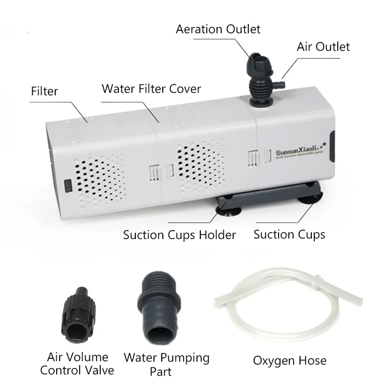 Aquarium Filter Pump 4 In 1 6W/15W/23W Fish Tank Submersible Air Oxygen Wave pump aquariuml powerhead pump Quiet Multifunctiona
Aquarium Filter Pump 4 In 1 6W/15W/23W Fish Tank Submersible Air Oxygen Wave pump aquariuml powerhead pump Quiet Multifunctiona