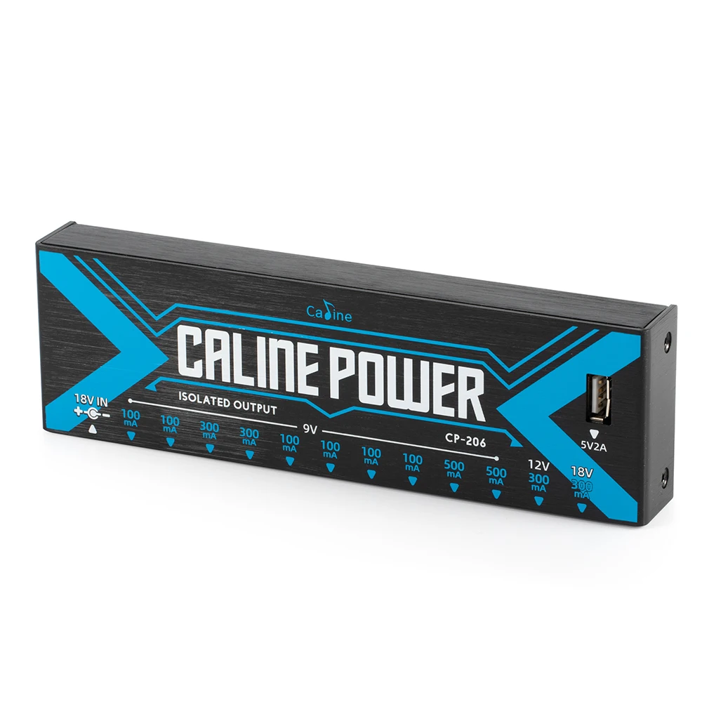 New Caline Cp-206 Supply 12 Isolated Output Tuner Short Circuit /Overcurrent Protection Guitar Effect Power Supply Pedals
New Caline Cp-206 Supply 12 Isolated Output Tuner Short Circuit /Overcurrent Protection Guitar Effect Power Supply Pedals