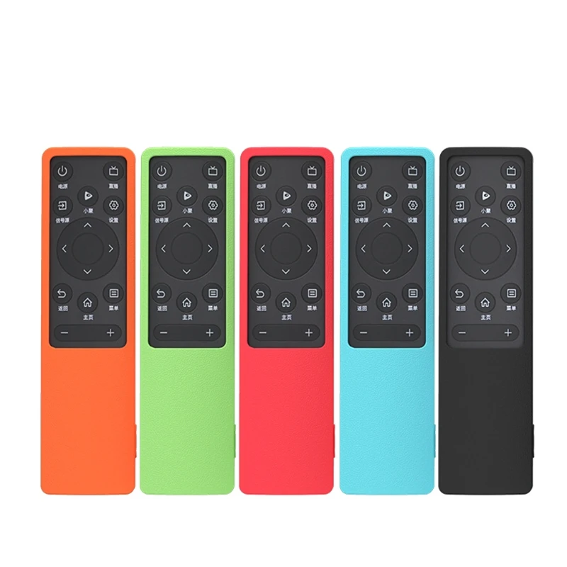 Silicone Smart TV Remote Control Case for SIKAI CN3A75 Skin-Friendly Thickened Shockproof Anti-Slip Protective Cover
Silicone Smart TV Remote Control Case for SIKAI CN3A75 Skin-Friendly Thickened Shockproof Anti-Slip Protective Cover