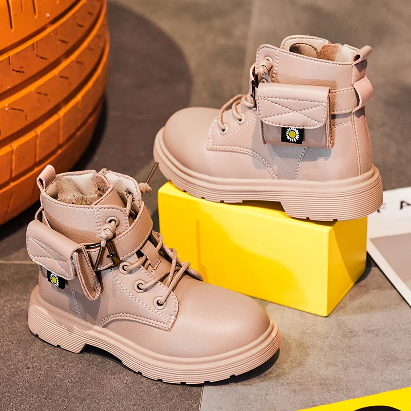 Children Casual Shoes Autumn Winter Martin Boots Boys Shoes Fashion Leather Soft Antislip Girls Boots 27-37 Sport Running Shoes
Children Casual Shoes Autumn Winter Martin Boots Boys Shoes Fashion Leather Soft Antislip Girls Boots 27-37 Sport Running Shoes