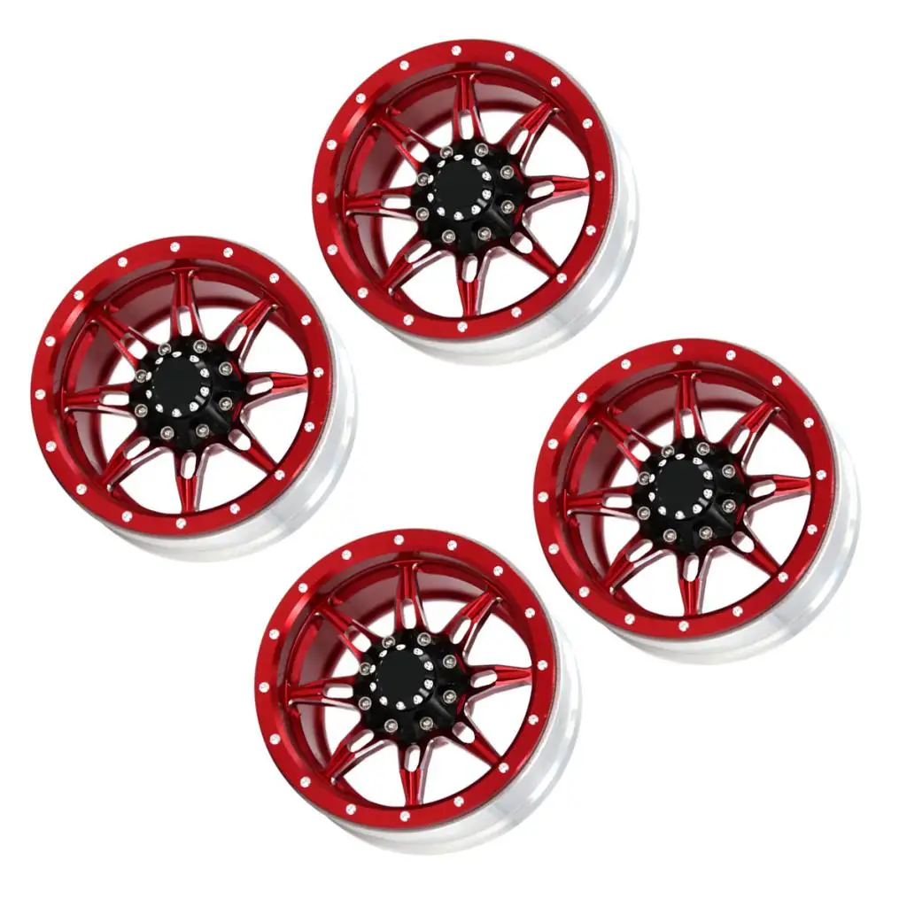 1,9 дюймовые колесные диски Beadlock для 1/10 RC Crawler Axial SCX10 D90 D110 Traxxas TRX-4, 4 шт./компл., алюминиевый сплав, прочный
1,9 дюймовые колесные диски Beadlock для 1/10 RC Crawler Axial SCX10 D90 D110 Traxxas TRX-4, 4 шт./компл., алюминиевый сплав, прочный