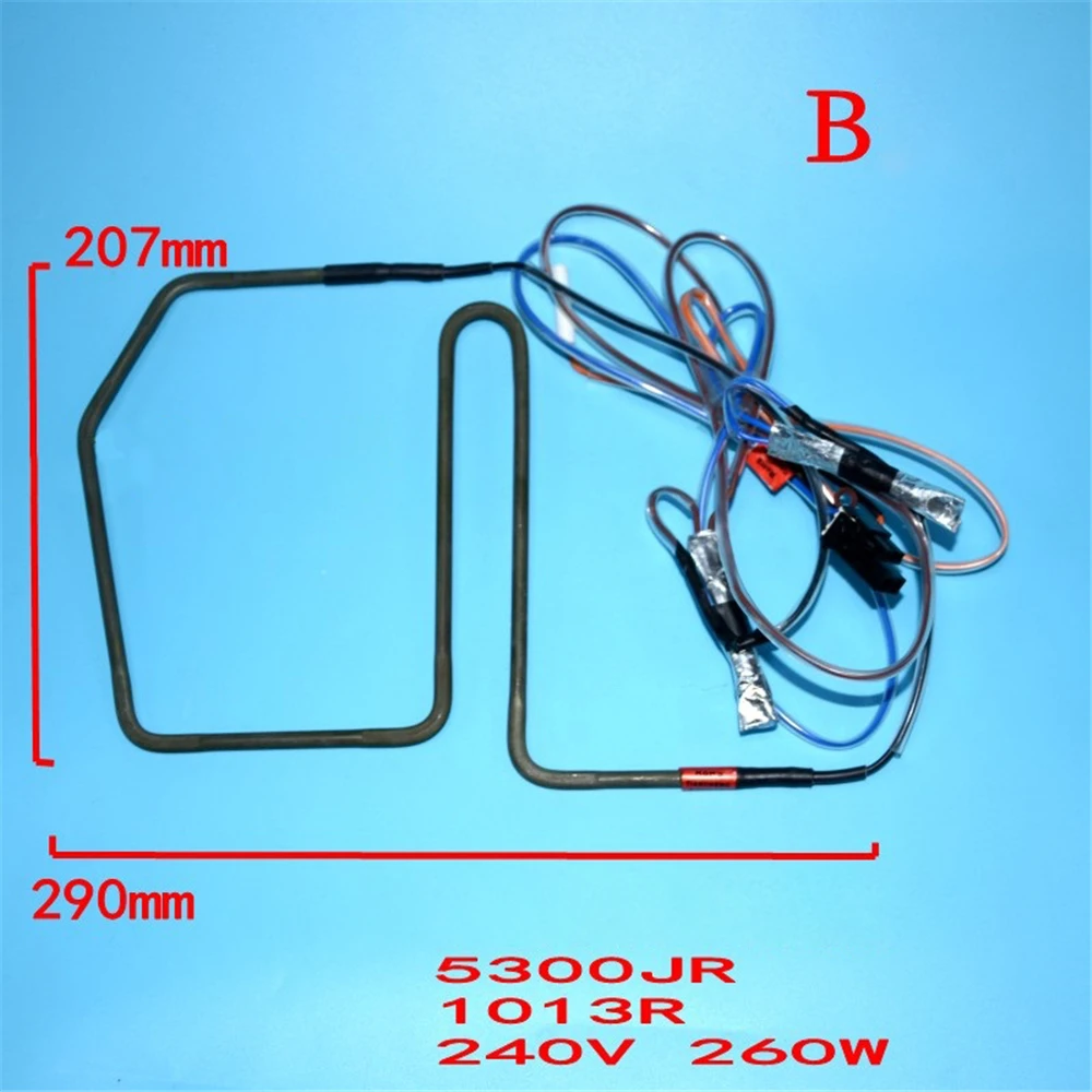 Refrigerator Heat Tube For LG Refrigerator Defrosting Heating Tube 5300JR1014 Defrost Electric Heating Wire 290x207mm 240V260W
Refrigerator Heat Tube For LG Refrigerator Defrosting Heating Tube 5300JR1014 Defrost Electric Heating Wire 290x207mm 240V260W