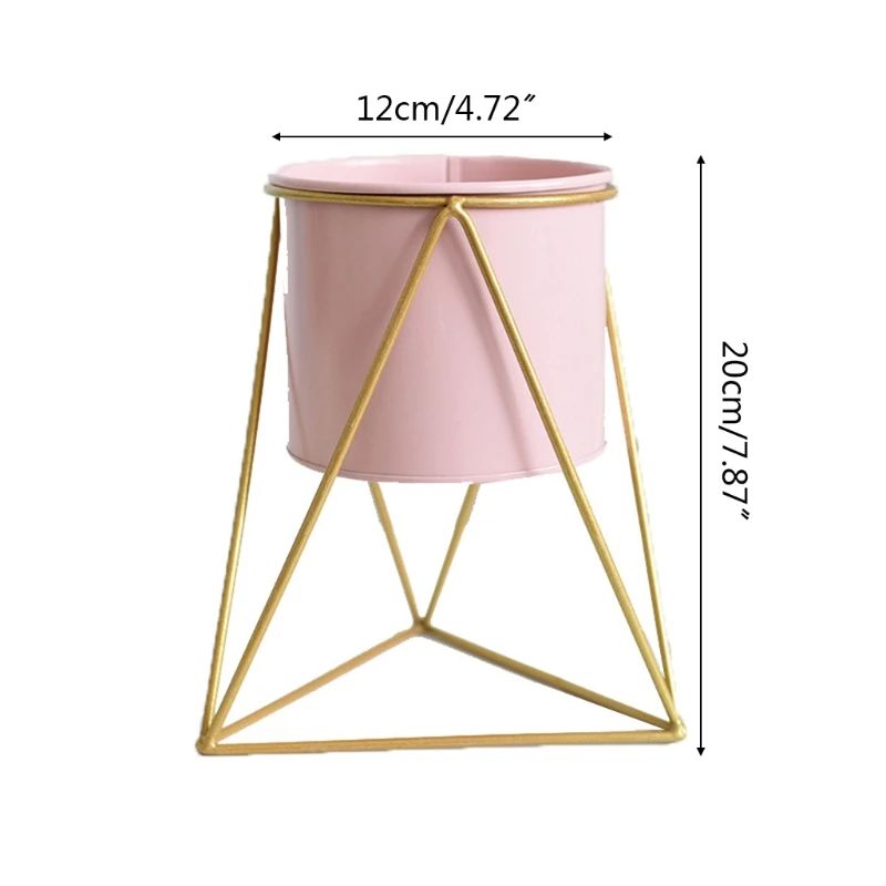 Nordic Style Geometric Metal Iron Flower Pot Succulent Plant Display Holder Ornaments Desktop Home Office Garden Decor
Nordic Style Geometric Metal Iron Flower Pot Succulent Plant Display Holder Ornaments Desktop Home Office Garden Decor