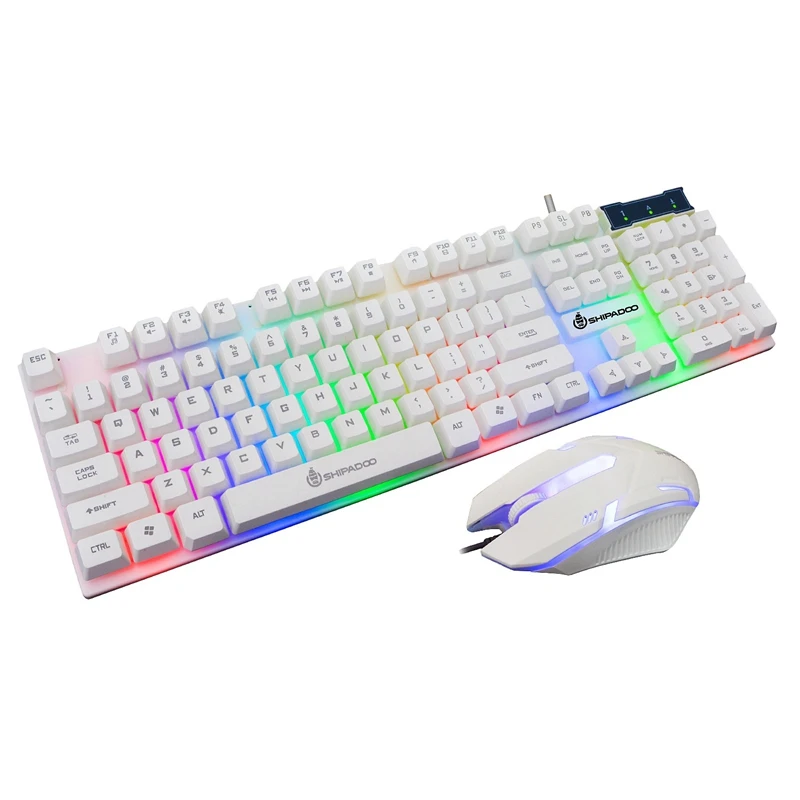 Shipadoo D280 набор проводной клавиатуры и мыши, USB светящийся манипулятор игровой клавиатуры и мыши
Shipadoo D280 набор проводной клавиатуры и мыши, USB светящийся манипулятор игровой клавиатуры и мыши