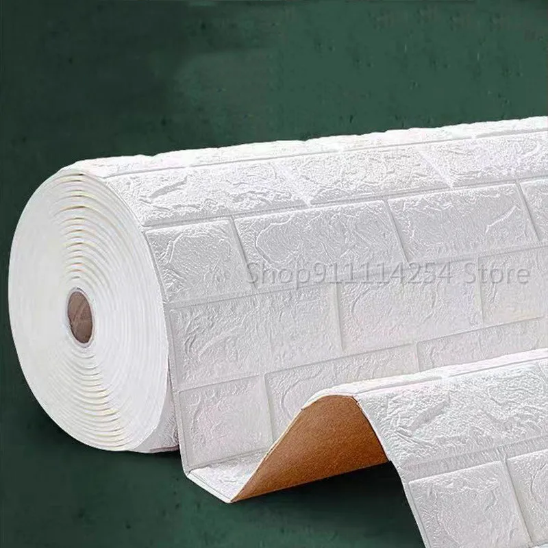 70cm*1/5/10M Self-adhesive Continuous Waterproof Wall Sticker Papel De Pared DIY Home Decor Wall Stickers 3D Brick Wallpapers
70cm*1/5/10M Self-adhesive Continuous Waterproof Wall Sticker Papel De Pared DIY Home Decor Wall Stickers 3D Brick Wallpapers