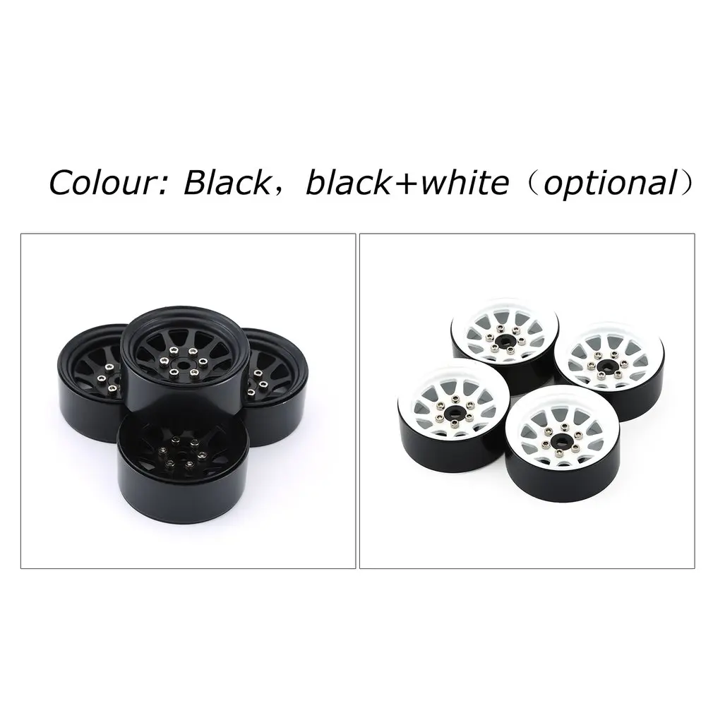 4pc Metal Alloy 1.9Inch Beadlock Wheel Rims For 1/10 Rc Crawler Axial Scx10 90046 Traxxas Trx4 Redcat Gen8 Metal Lock Tire Wheel
4pc Metal Alloy 1.9Inch Beadlock Wheel Rims For 1/10 Rc Crawler Axial Scx10 90046 Traxxas Trx4 Redcat Gen8 Metal Lock Tire Wheel