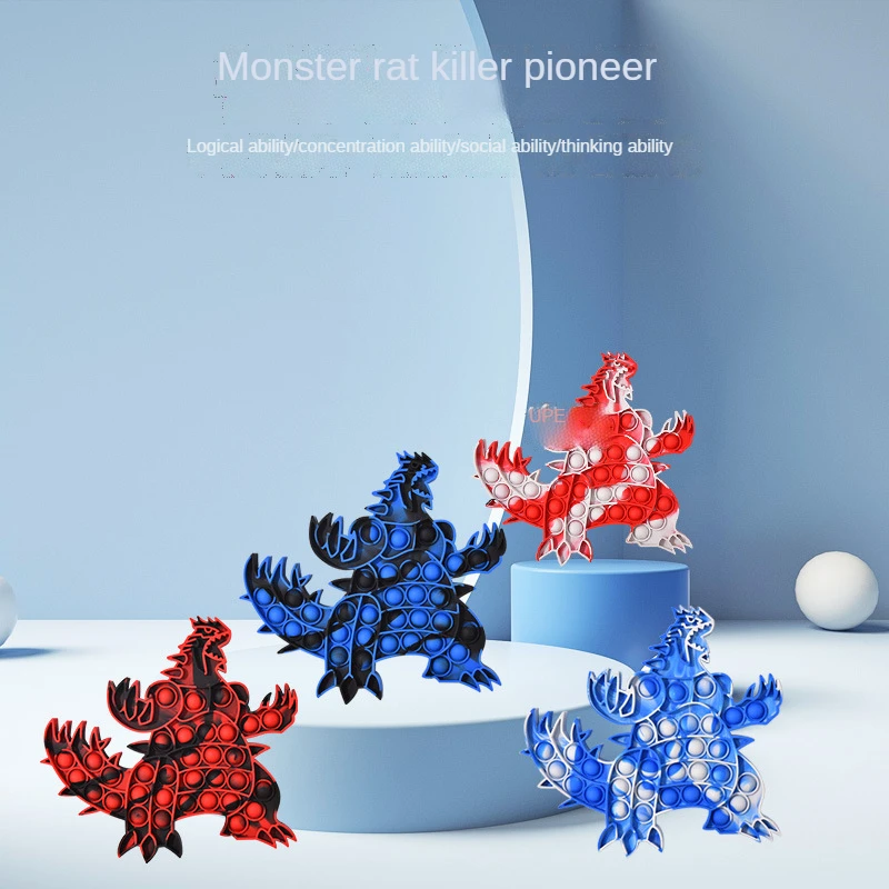 Антистресс Pop It Fidget, радужная пузырьковая антистрессовая игрушка для взрослых и детей, сенсорное облегчение аутизма, монстр, родитель, ребен...
Антистресс Pop It Fidget, радужная пузырьковая антистрессовая игрушка для взрослых и детей, сенсорное облегчение аутизма, монстр, родитель, ребен...