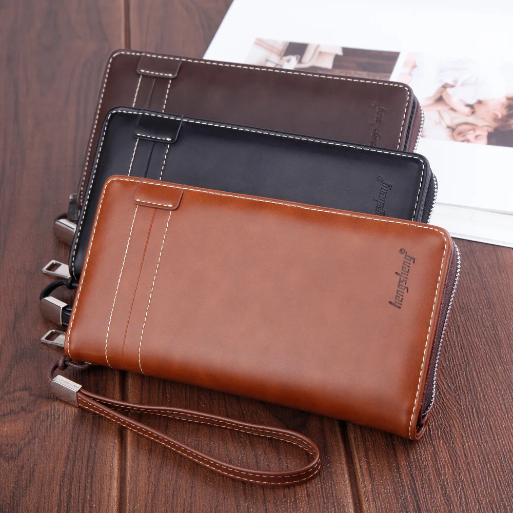 New men's clutch wallet wallet long zipper wallet men wallet large capacity wallet mobile phone bag
New men's clutch wallet wallet long zipper wallet men wallet large capacity wallet mobile phone bag