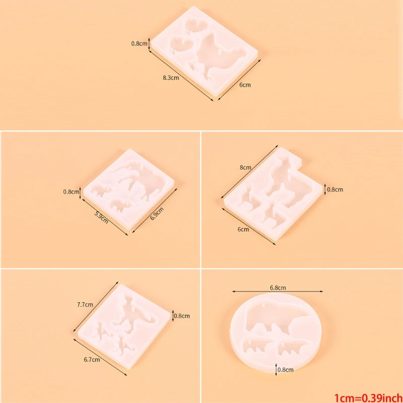 Silicone Mold Animal Resin Mold Epoxy Craft Keychain Silicone Moulds Polymer Clay DIY Jewelry Making
Silicone Mold Animal Resin Mold Epoxy Craft Keychain Silicone Moulds Polymer Clay DIY Jewelry Making