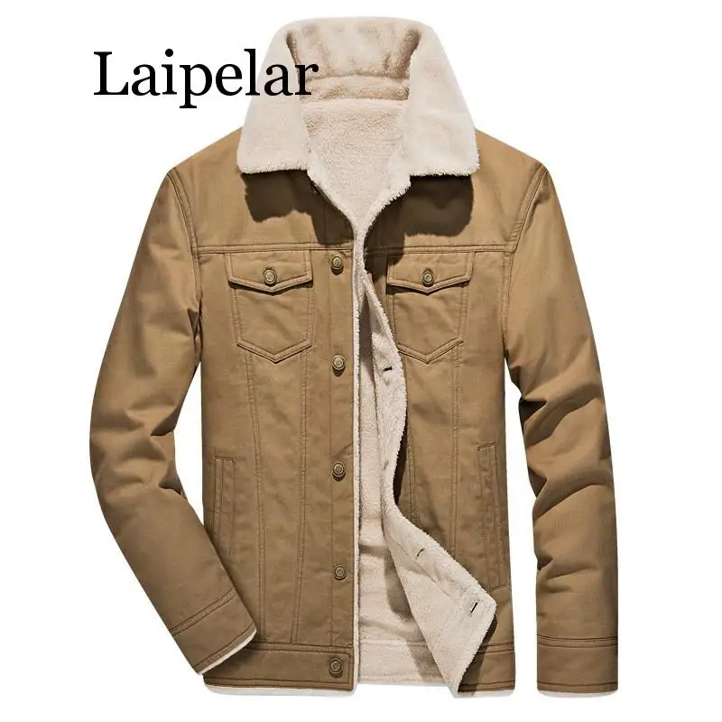 Laipelar New Winter Men's Warm Cargo Jackets Fleece Lined Coats For Male Outwear Wear Plus Size M-4XL
Laipelar New Winter Men's Warm Cargo Jackets Fleece Lined Coats For Male Outwear Wear Plus Size M-4XL