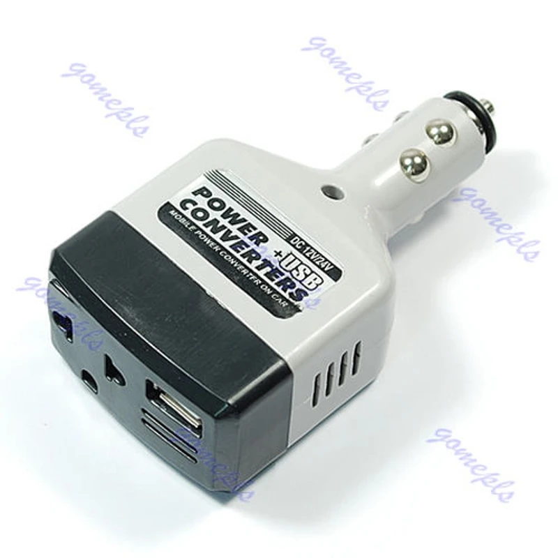 2021 New Car Auto Charger Adapter DC 12V To AC Converter 220V Charger Power With USB
2021 New Car Auto Charger Adapter DC 12V To AC Converter 220V Charger Power With USB