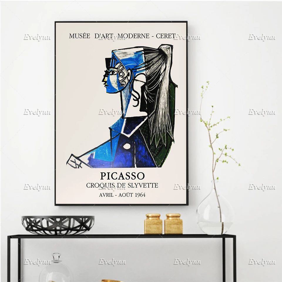 Vintage Exhibition Pablo Picasso Poster / Slyvette Sketch Poster/Spanish Art /Wall Art Prints Home Decor Canvas Floating Frame
Vintage Exhibition Pablo Picasso Poster / Slyvette Sketch Poster/Spanish Art /Wall Art Prints Home Decor Canvas Floating Frame