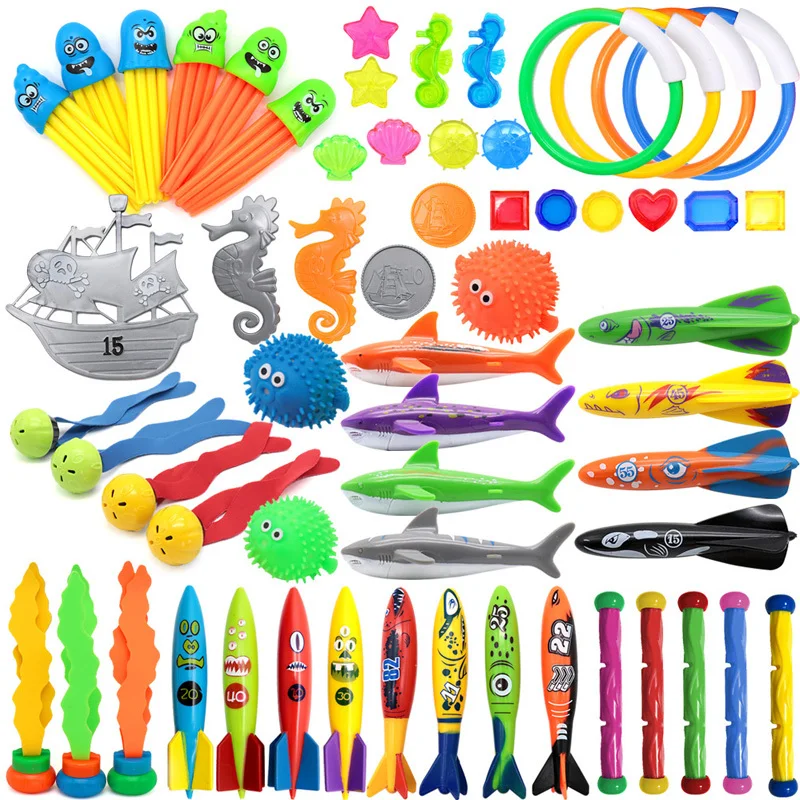 KIDS Diving Torpedo Rocket Throwing Toys Pool Diving Game Summer Torpedo Robber Child Underwater Diving Stick Water Toy
KIDS Diving Torpedo Rocket Throwing Toys Pool Diving Game Summer Torpedo Robber Child Underwater Diving Stick Water Toy