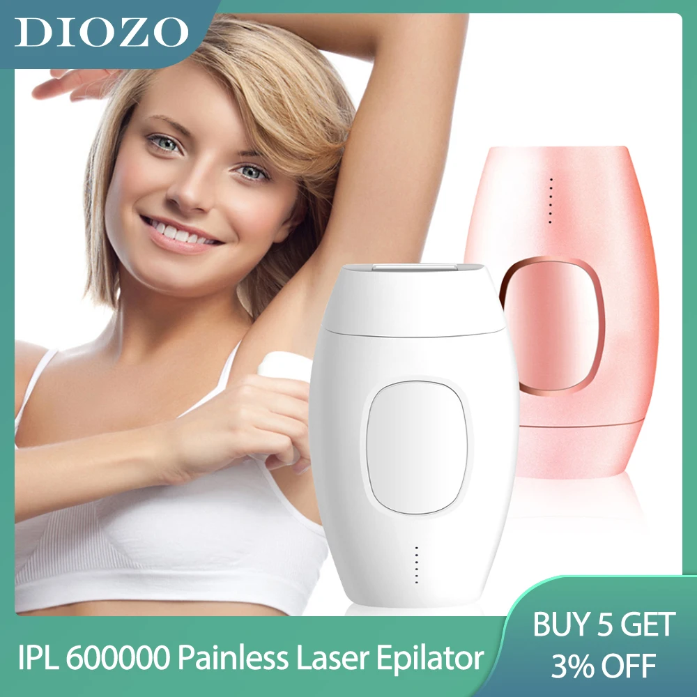 DIOZO IPL 600000 Epilator Painless Lady Laser Epilator Permanent Hair Removal Flash Body Epilator
DIOZO IPL 600000 Epilator Painless Lady Laser Epilator Permanent Hair Removal Flash Body Epilator