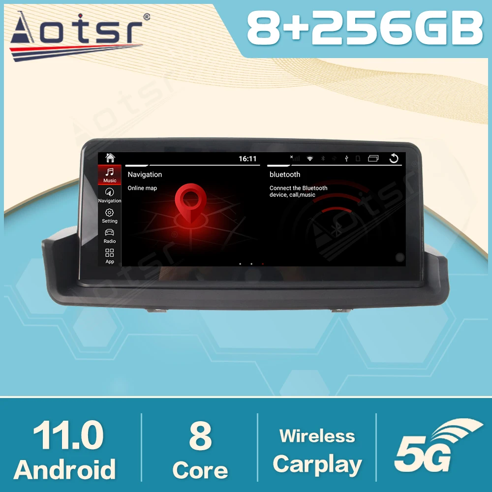Android 11 8+256G Multimedia Player For BMW 3 Series E90/91 2009 - 2012 Car Radio Auto Stereo GPS Navigation Head Unit 2Din DSP
Android 11 8+256G Multimedia Player For BMW 3 Series E90/91 2009 - 2012 Car Radio Auto Stereo GPS Navigation Head Unit 2Din DSP