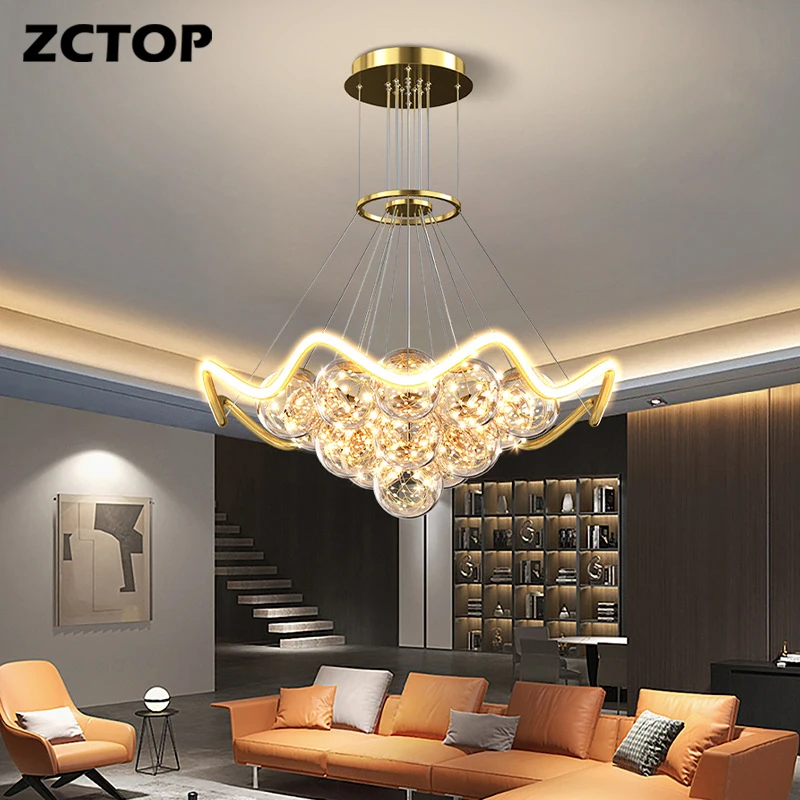Nordic Led Chandelier Lighting Gold Ceiling Hanging Lamp for Living Room Dining Room Bedroom Kitchen Modern Glass Indoor Fixture
Nordic Led Chandelier Lighting Gold Ceiling Hanging Lamp for Living Room Dining Room Bedroom Kitchen Modern Glass Indoor Fixture