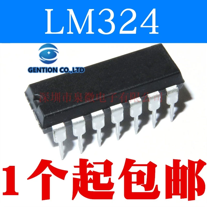 10 шт. четыре дороги операционный усилитель LM324 LM324N DIP14 14 футов в наличии 100% новый и оригинальный
10 шт. четыре дороги операционный усилитель LM324 LM324N DIP14 14 футов в наличии 100% новый и оригинальный