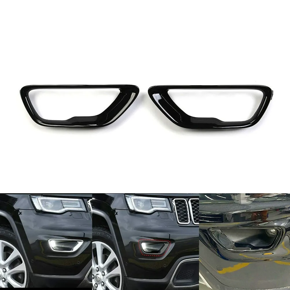 2X Front Fog Lights Cover Fog Lamp Trim Grill Frame Cover Auto Exterior Stickers For Jeep Grand Cherokee 2017-2021 2019
2X Front Fog Lights Cover Fog Lamp Trim Grill Frame Cover Auto Exterior Stickers For Jeep Grand Cherokee 2017-2021 2019