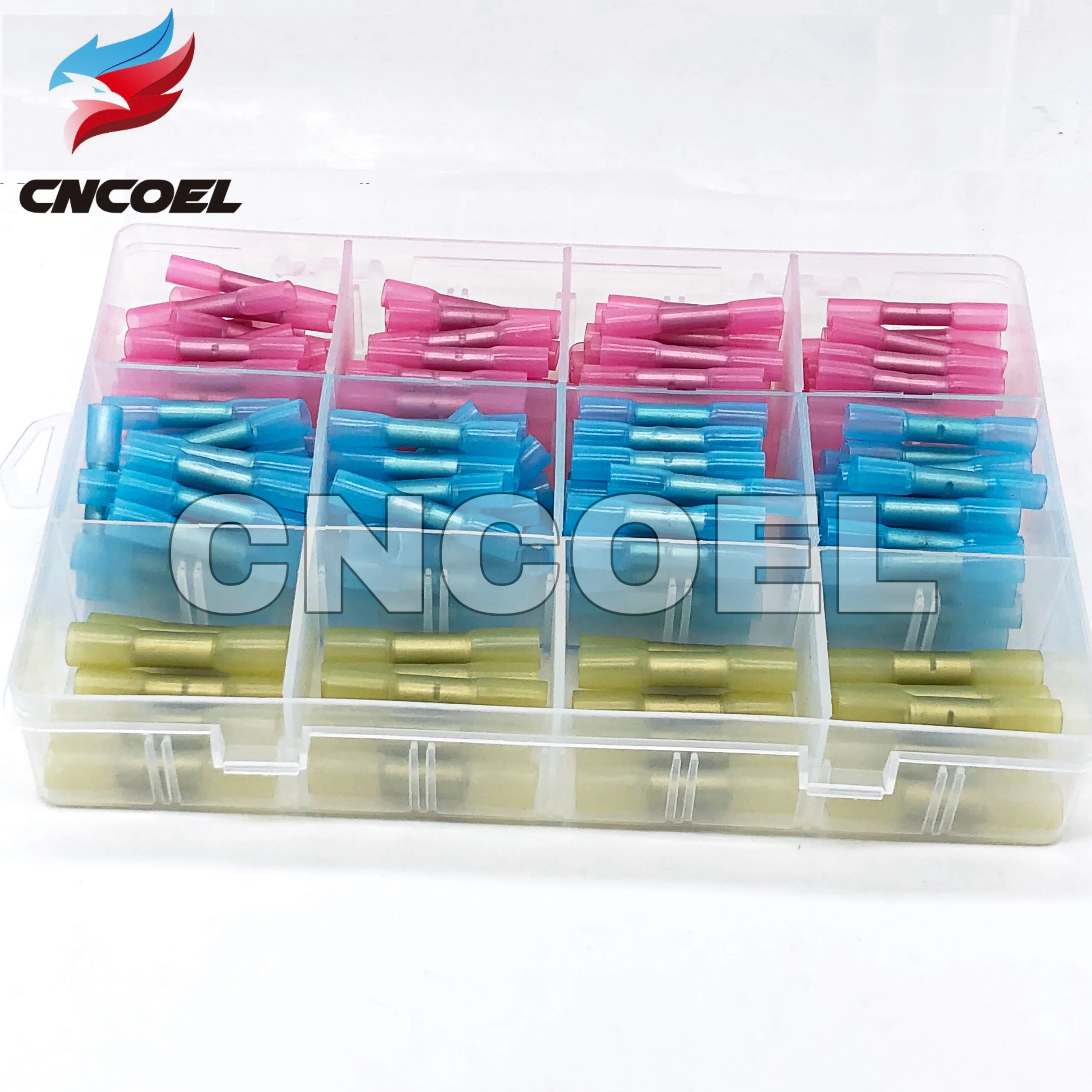 200PCS Waterproof Seal Soldering Sleeve 3 Sizes Insulated Electrical Wire Cable Crimp Terminals Connectors Kit With Box
200PCS Waterproof Seal Soldering Sleeve 3 Sizes Insulated Electrical Wire Cable Crimp Terminals Connectors Kit With Box