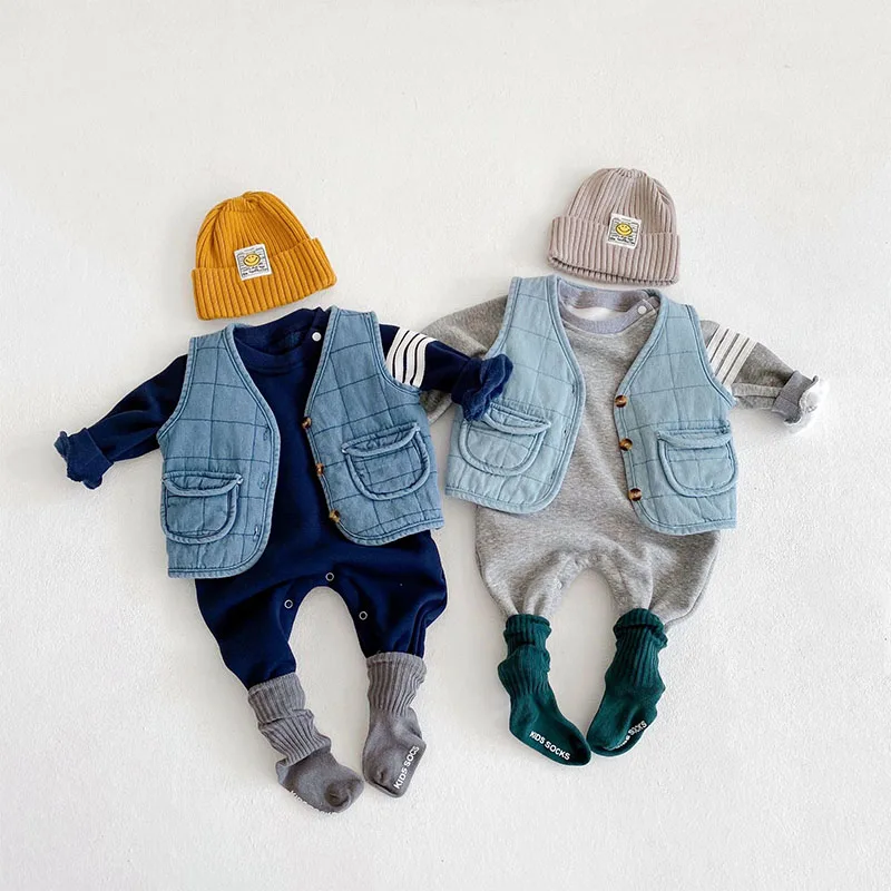 Bear Leader Chill/комплекты из 2 предметов для детей, 2021 зимний комбинезон в полоску с длинными рукавами + жилет
Bear Leader Chill/комплекты из 2 предметов для детей, 2021 зимний комбинезон в полоску с длинными рукавами + жилет