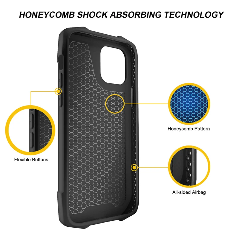 Four-Corner Airbag Design Phone Case For iPhone Series Phantom Shockproof Anti-Fall TPU+PU Comfortable Feel Back Cover Card Slot
Four-Corner Airbag Design Phone Case For iPhone Series Phantom Shockproof Anti-Fall TPU+PU Comfortable Feel Back Cover Card Slot