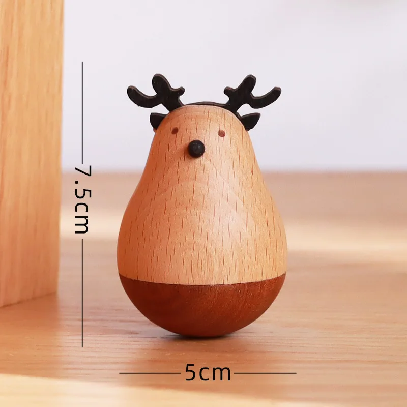 Log Tumbler Ornaments, Cartoon Cute Animals, Home Decoration Accessories, Home Decor, Christmas and New Year Gifts, 7.5X5Cm
Log Tumbler Ornaments, Cartoon Cute Animals, Home Decoration Accessories, Home Decor, Christmas and New Year Gifts, 7.5X5Cm