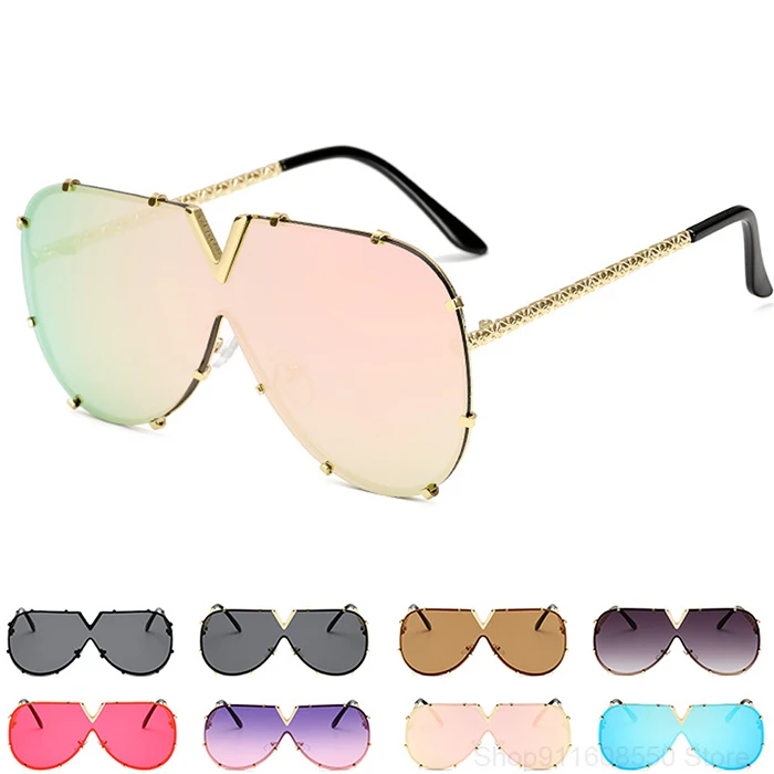 2021 New Arrival Women Brand Designer Men Luxury Mirror Sunglass V Oversize Clear Female Sun Glass Eyeglass Female Flat Top
2021 New Arrival Women Brand Designer Men Luxury Mirror Sunglass V Oversize Clear Female Sun Glass Eyeglass Female Flat Top