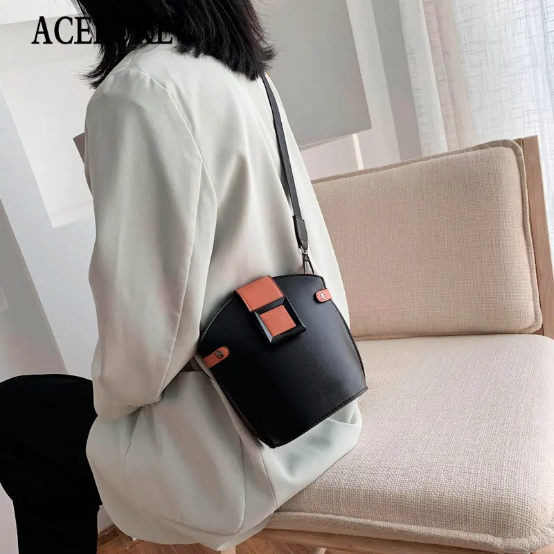 ACELURE Solid Color Soft PU Leather Bucket Bags for Women Hasp Zipper Shoulder Crossbody Bags Female Casual Fashion Tote Bags
ACELURE Solid Color Soft PU Leather Bucket Bags for Women Hasp Zipper Shoulder Crossbody Bags Female Casual Fashion Tote Bags