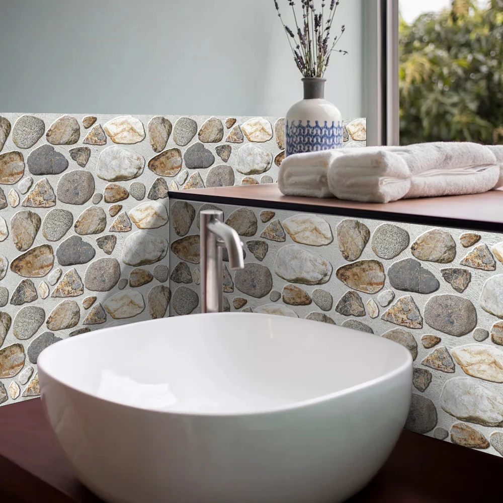 European-style simulation cobblestone texture sticker kitchen bathroom waterproof and oil-proof decorative wallpaper
European-style simulation cobblestone texture sticker kitchen bathroom waterproof and oil-proof decorative wallpaper