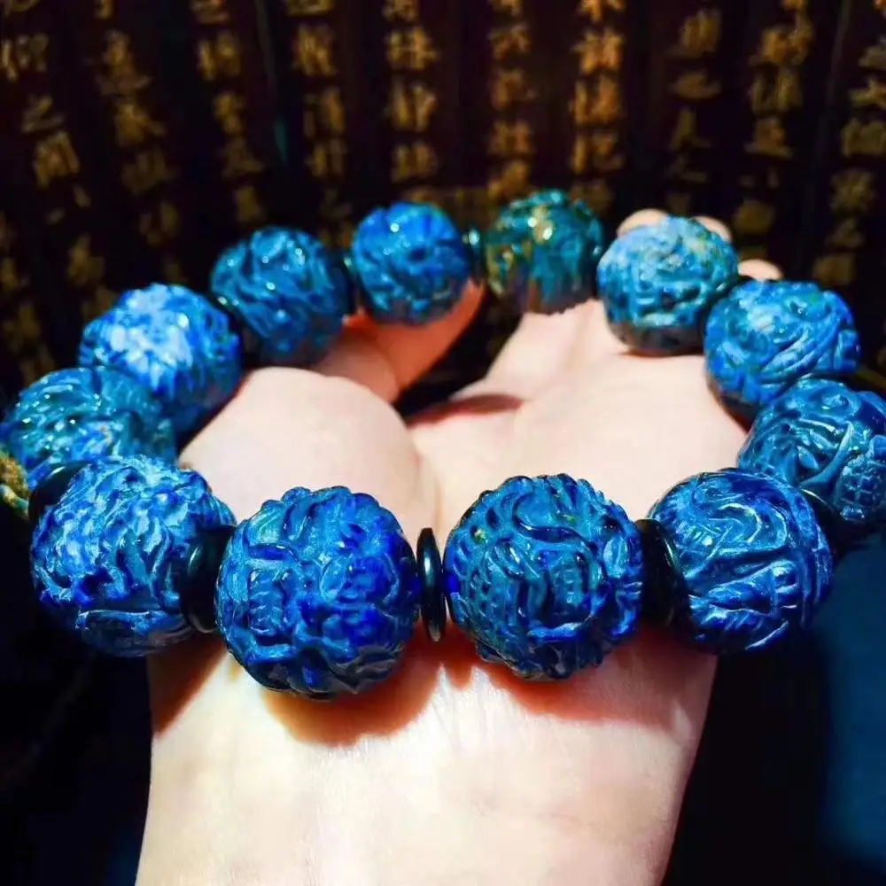 Natural Blue Pietersite Stretch Gemstone Carved Round Beads Bracelet 19.8mm From Namibia Fashion Stone Cat Eye Certificate
Natural Blue Pietersite Stretch Gemstone Carved Round Beads Bracelet 19.8mm From Namibia Fashion Stone Cat Eye Certificate