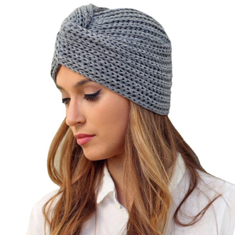 Women Knitting Twist Turban Bandanas Headbands Chemo Cancer Cap Autumn Winter Warm Headwear Casual Streetwear Female Indian Hats
Women Knitting Twist Turban Bandanas Headbands Chemo Cancer Cap Autumn Winter Warm Headwear Casual Streetwear Female Indian Hats