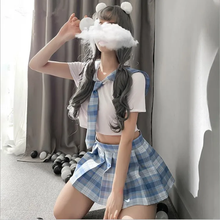 Sexy School Girl Cosplay Outfit Erotic College Uniform For Women Kawaii Pleated Skirt Japanese Student Role Play Set Hot Sale
Sexy School Girl Cosplay Outfit Erotic College Uniform For Women Kawaii Pleated Skirt Japanese Student Role Play Set Hot Sale