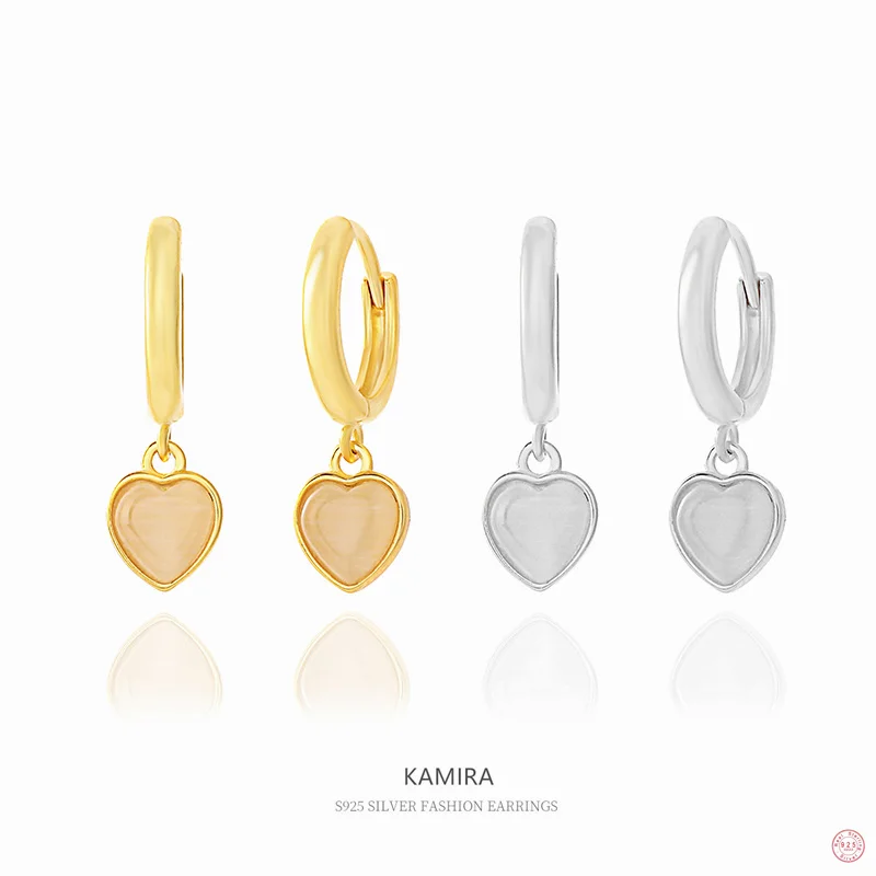 Женские серьги-подвески из серебра 925 пробы, в Корейском стиле
Женские серьги-подвески из серебра 925 пробы, в Корейском стиле