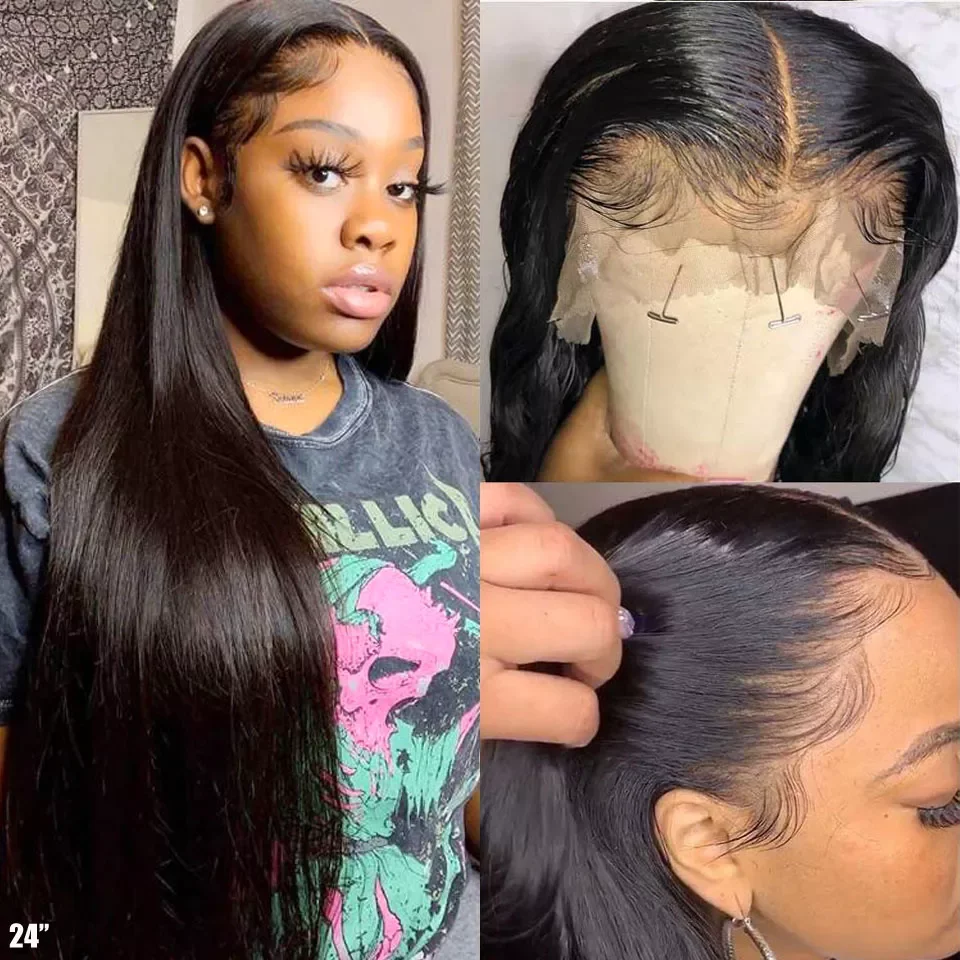 180 Density 32 30 Inch Bone Straight Lace Front Human Hair Wigs Transparent Lace Frontal Wigs Brazilian Human Hair Wig For Woman
180 Density 32 30 Inch Bone Straight Lace Front Human Hair Wigs Transparent Lace Frontal Wigs Brazilian Human Hair Wig For Woman