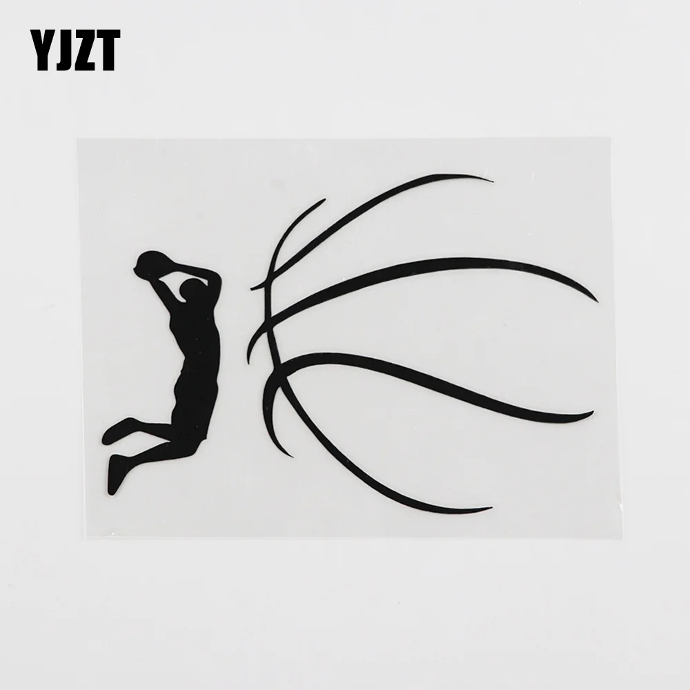 YJZT 13.1CMX9.3CM Art Basketball Players Sport Decal Vinyl Car Sticker Black/Silver 8A-0233
YJZT 13.1CMX9.3CM Art Basketball Players Sport Decal Vinyl Car Sticker Black/Silver 8A-0233