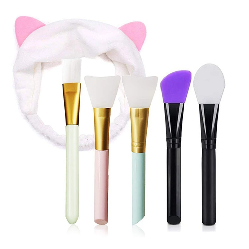 Facial Mud Mask Applicator, Mask Brush and Headband, Suitable for Skin Care, Beauty, Mud Makeup Tools
Facial Mud Mask Applicator, Mask Brush and Headband, Suitable for Skin Care, Beauty, Mud Makeup Tools