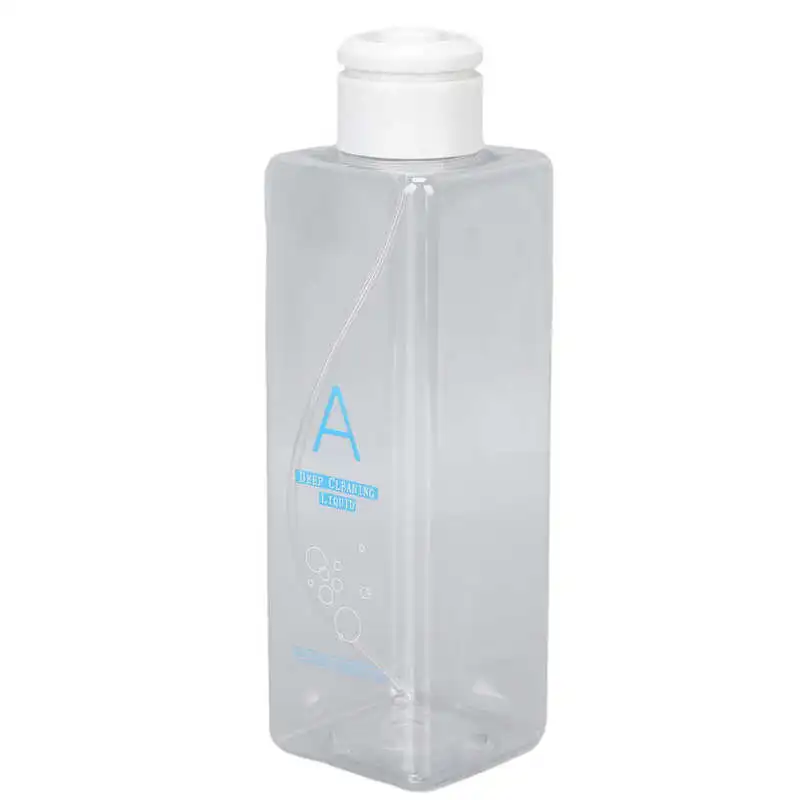 Empty Liquid Container Bottle Transparent Empty Solution Bottle for Skin Cleaning Solution for Beauty Salon
Empty Liquid Container Bottle Transparent Empty Solution Bottle for Skin Cleaning Solution for Beauty Salon