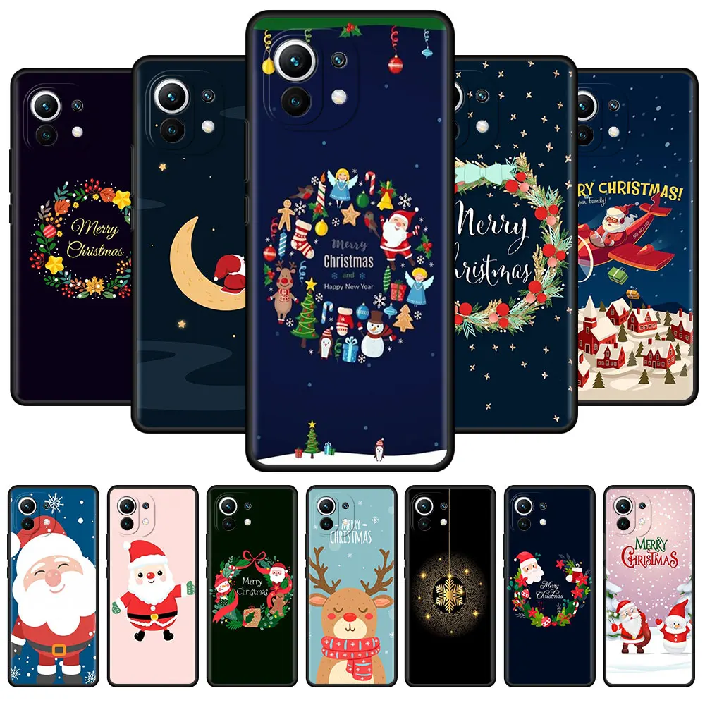 Soft Case for Xiaomi Mi Poco X3 NFC M3 M4 F3 GT Redmi Note 9s 9 8 10 Pro K40 9C 9A Silicone Phone Cover Cartoon Christmas
Soft Case for Xiaomi Mi Poco X3 NFC M3 M4 F3 GT Redmi Note 9s 9 8 10 Pro K40 9C 9A Silicone Phone Cover Cartoon Christmas