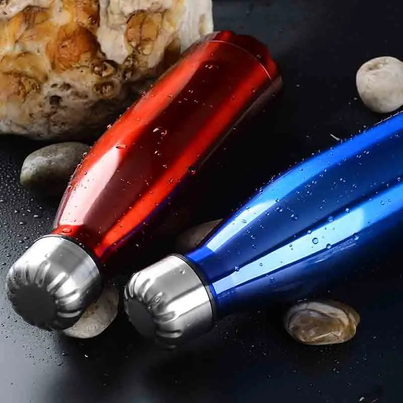 EROCACA 500/750/1000ml Double Wall Stainles Steel Water Bottle Thermos Bottle Keep Hot and Cold Insulated Vacuum Flask for Sport
EROCACA 500/750/1000ml Double Wall Stainles Steel Water Bottle Thermos Bottle Keep Hot and Cold Insulated Vacuum Flask for Sport