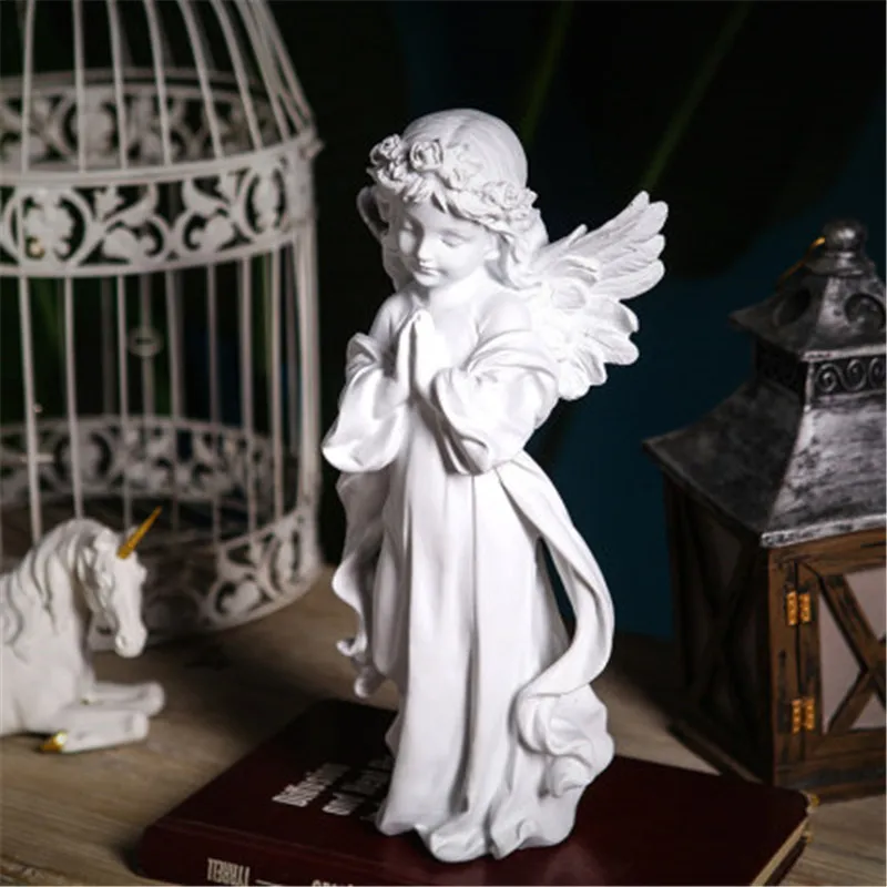 Nordic White Resin Angel Decoration Cute Angel Sculpture Handicraft Flower Pot Excellent CraftsmanshipAngel Plaster Sculpture 
Nordic White Resin Angel Decoration Cute Angel Sculpture Handicraft Flower Pot Excellent CraftsmanshipAngel Plaster Sculpture