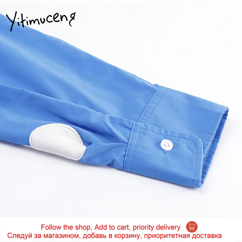 Yitimuceng Button Blouse Women Shirts Loose New Spring 2021 Fashion Clothes Long Sleeve Turn-down Collar Single Breasted Tops
Yitimuceng Button Blouse Women Shirts Loose New Spring 2021 Fashion Clothes Long Sleeve Turn-down Collar Single Breasted Tops